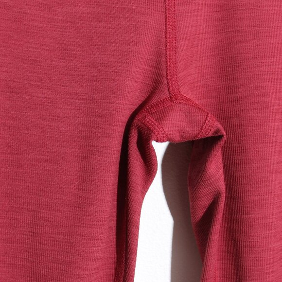 Beyond Yoga Heather Rib High Waisted Midi Leggings Rosewood Red Size Small - Picture 6 of 16